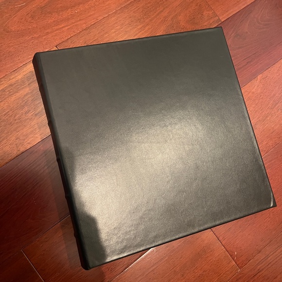 Tiffany and Co.  Rare Never Used Black Leather Photo Album Large Limited… - Picture 6 of 16